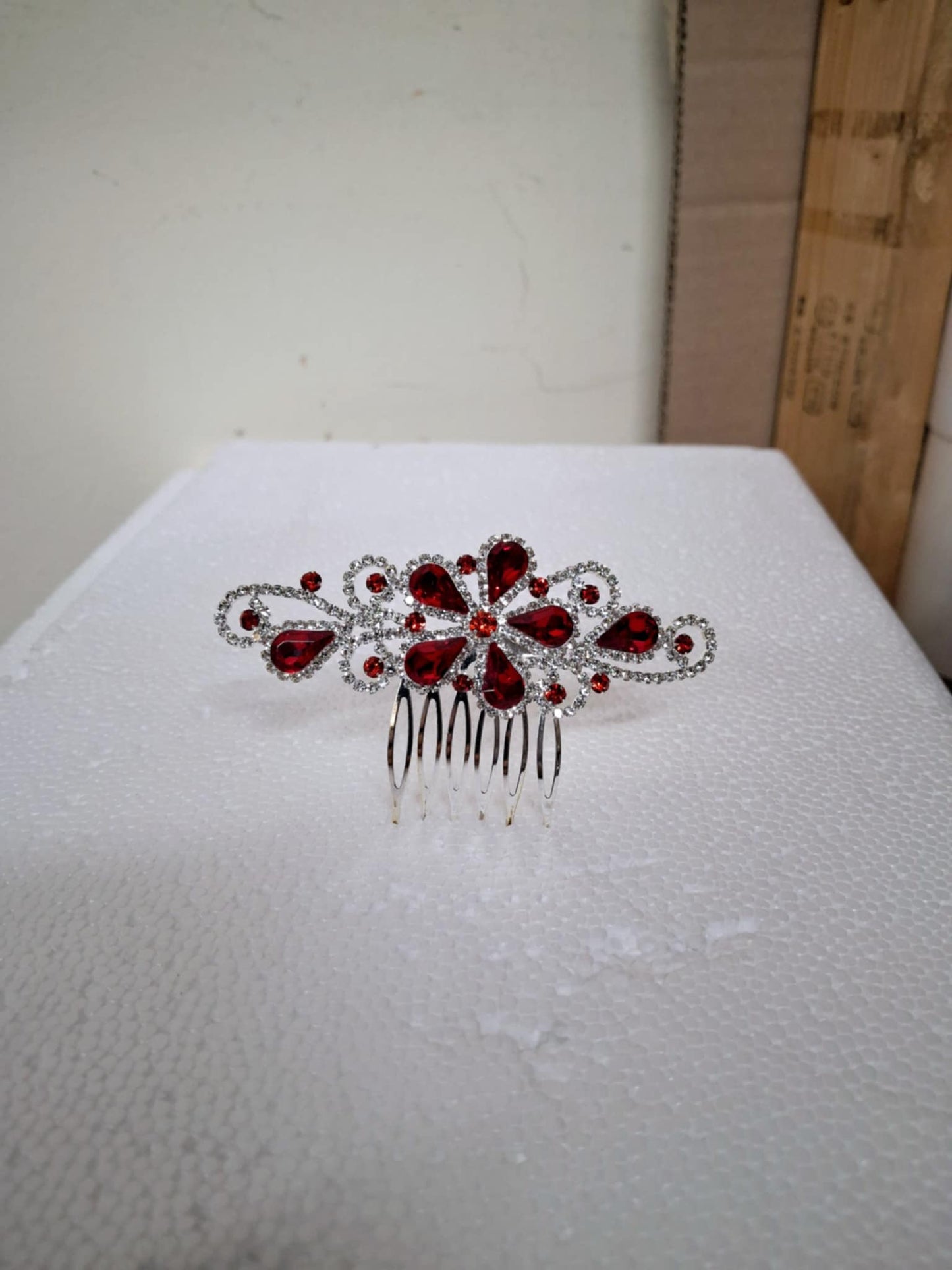 Calla Collection Hair Comb TR-40741 Sparkle and Shine Rhinestone Hair Comb