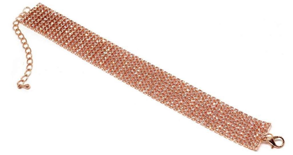 Calla Collection Bracelet TR-30076-8 Elegant Cubic Zirconia CZ Wardrobe Bracelet