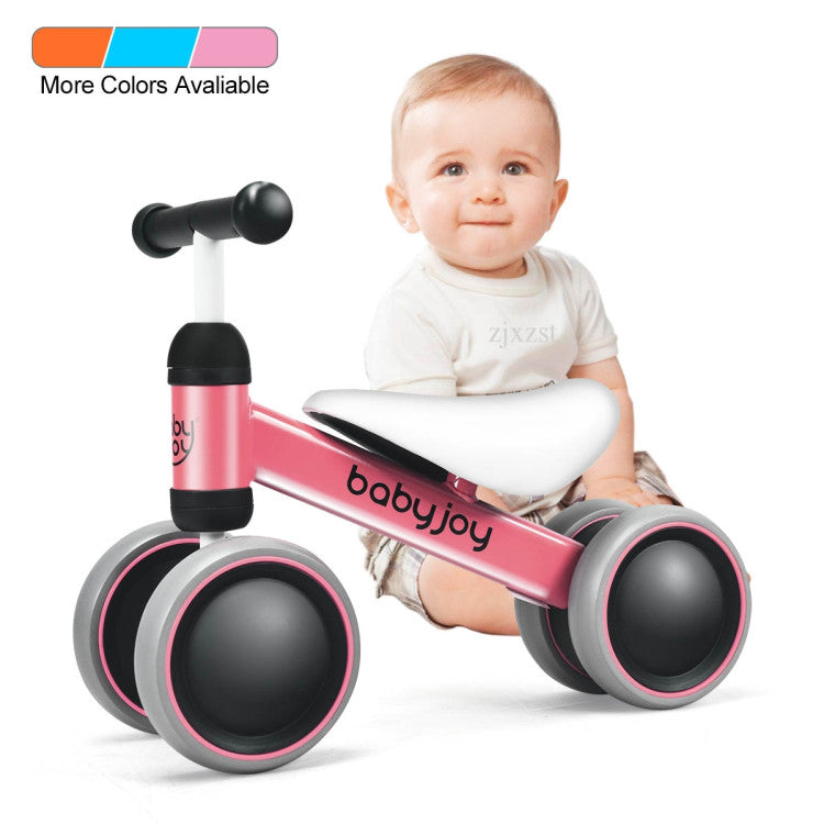 4 Wheels No-Pedal Baby Balance Bike