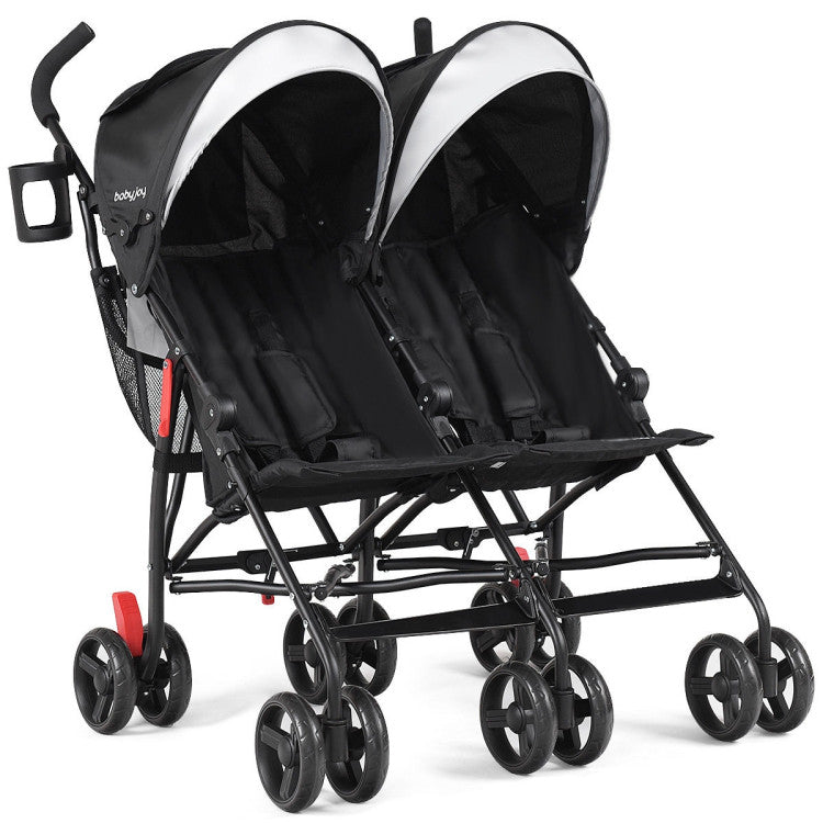 Foldable Twin Baby Double Stroller