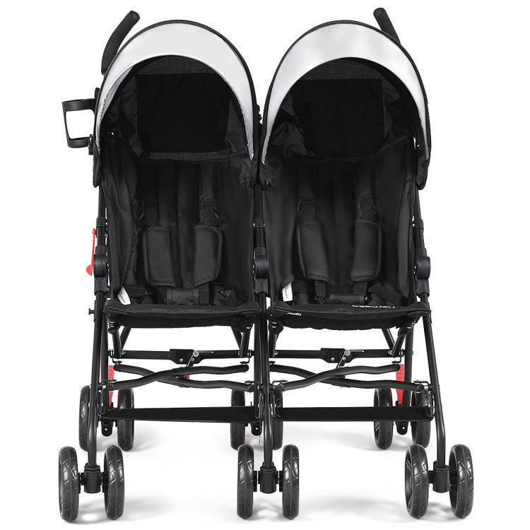 Foldable Twin Baby Double Stroller