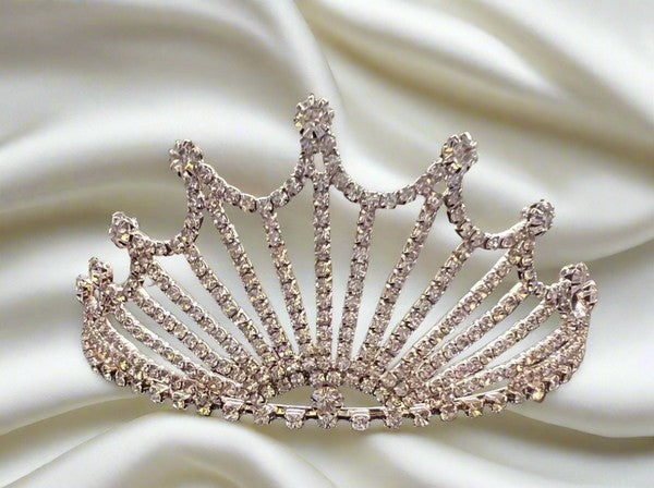 Calla Collection Tiara TR-897 Sophisticated Regal Formal Crown