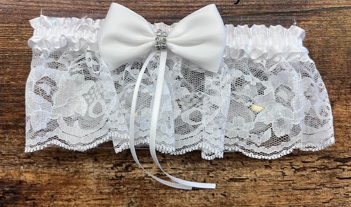 Calla Collection Wedding Garter GA-928 Sophisticated Lace Wedding Garter