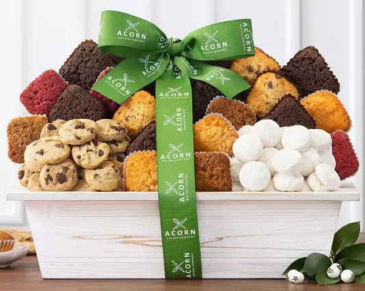 Brownies, Cookies & Cakes Collection: Gourmet Bakery Gift Basket