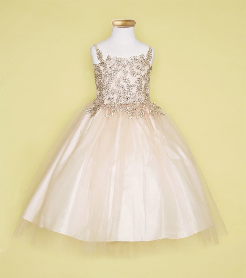 Fairy-tale profile and pristine factory-lined construction of the Calla Collection D-778-Big ball gown