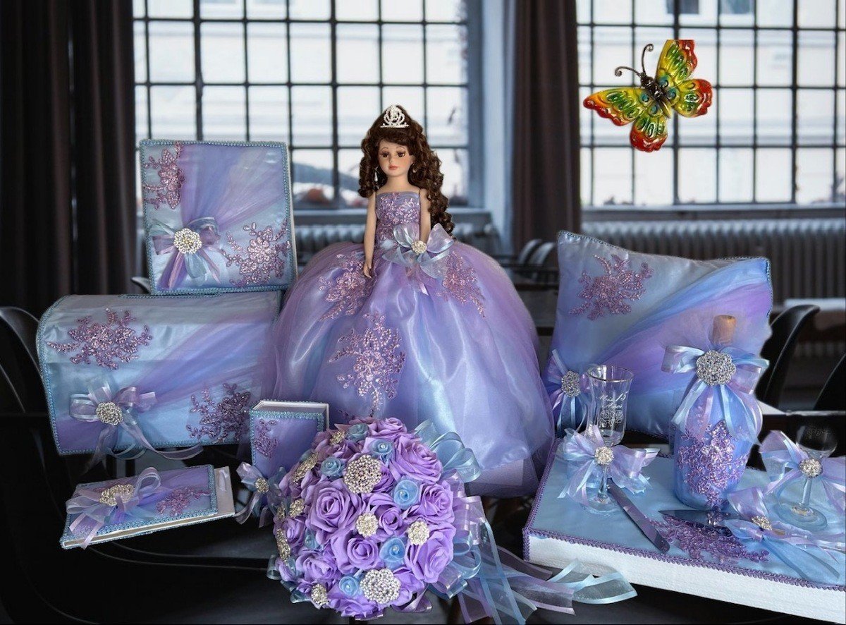 DOLL QUINCEANERA SET