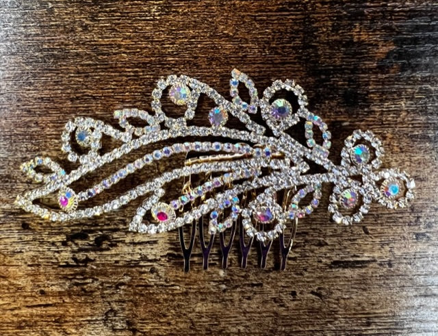 Calla Collection Hair Comb TR-40670 Elegant Formal Design Hair Comb