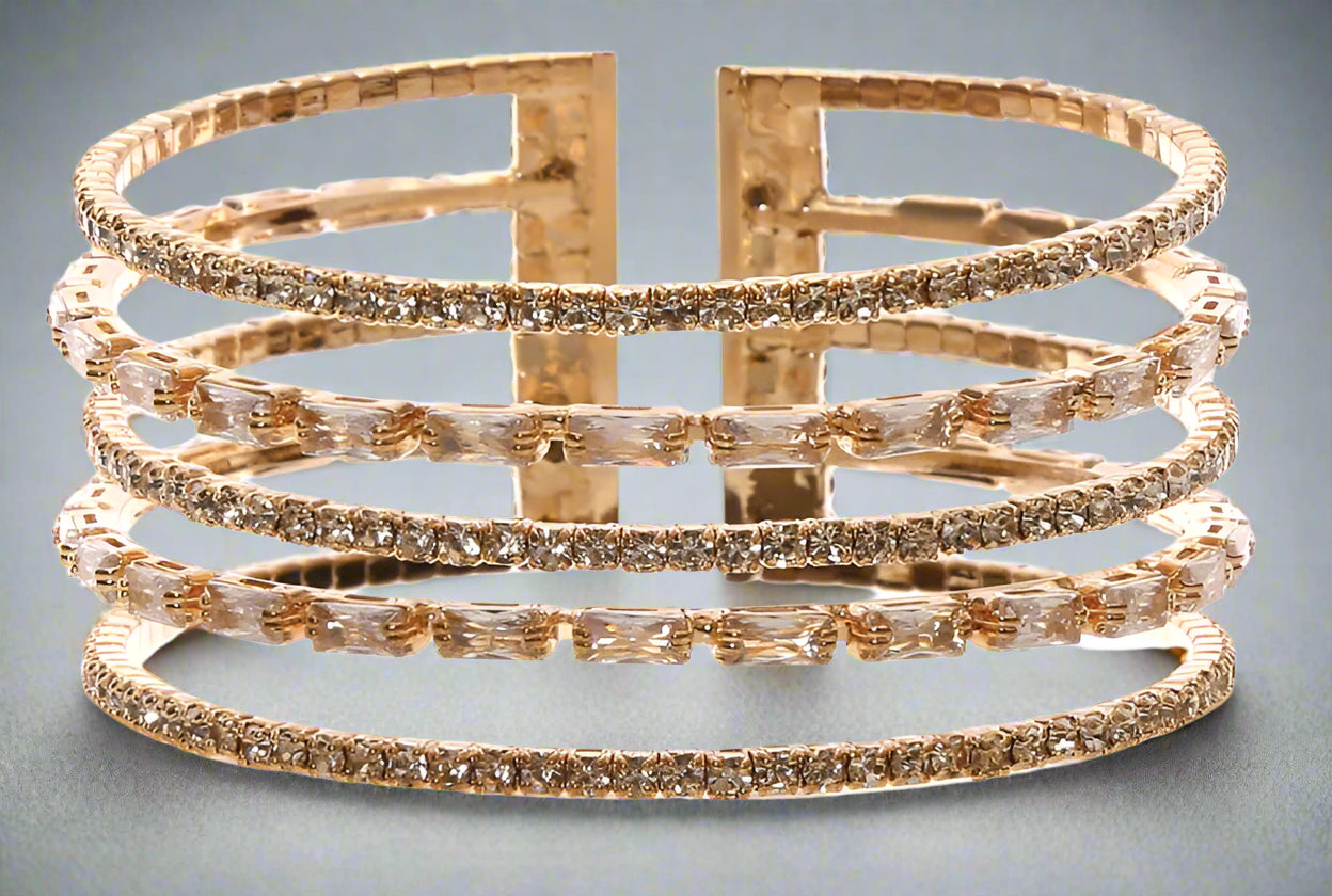 Calla Collection Bracelet TR-30461A Multi-Layer Special Occasion Bracelet