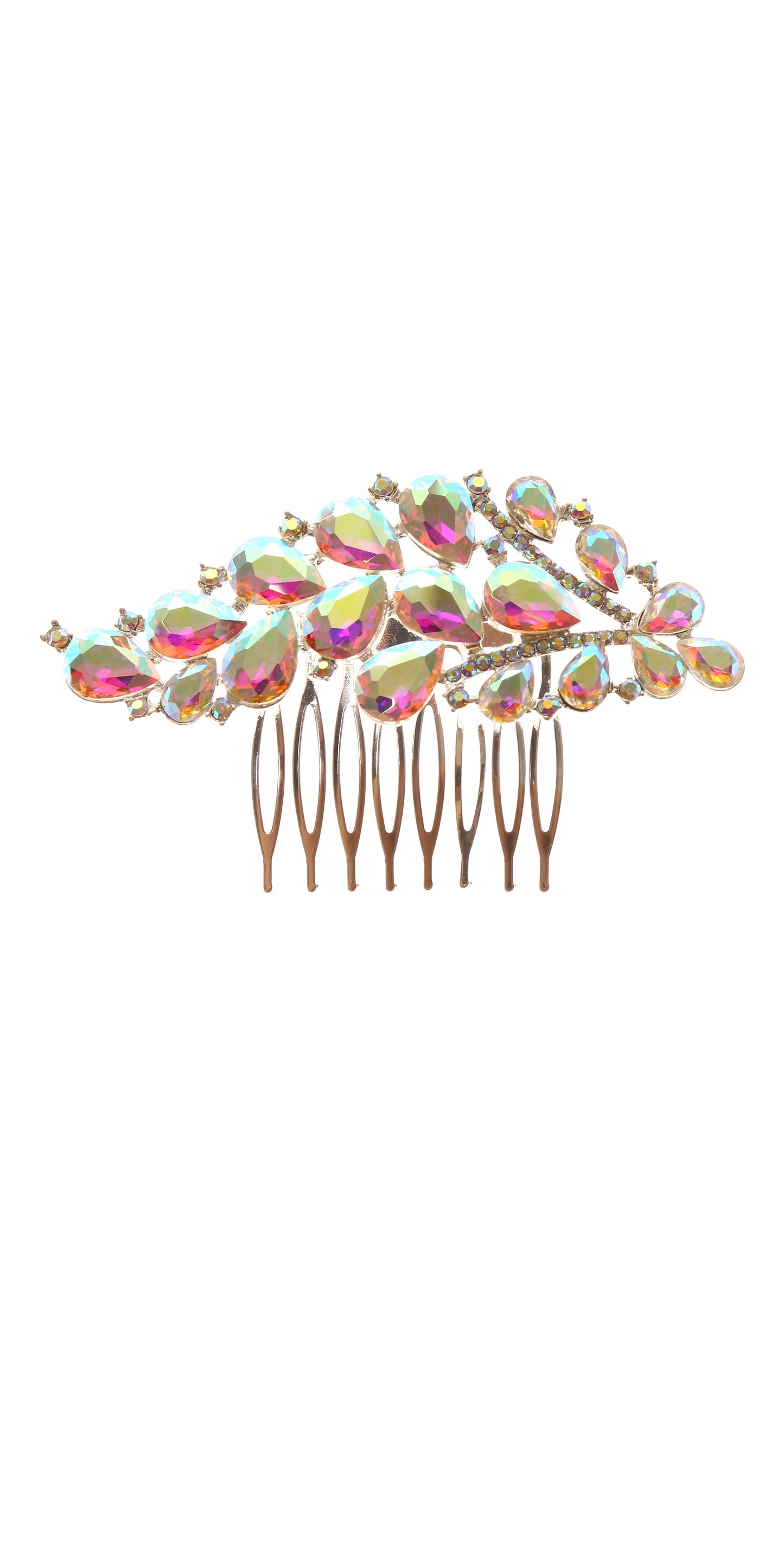 Calla Collection Hair Comb TR-41303 Elegant Functional Rhinestone Hair Comb