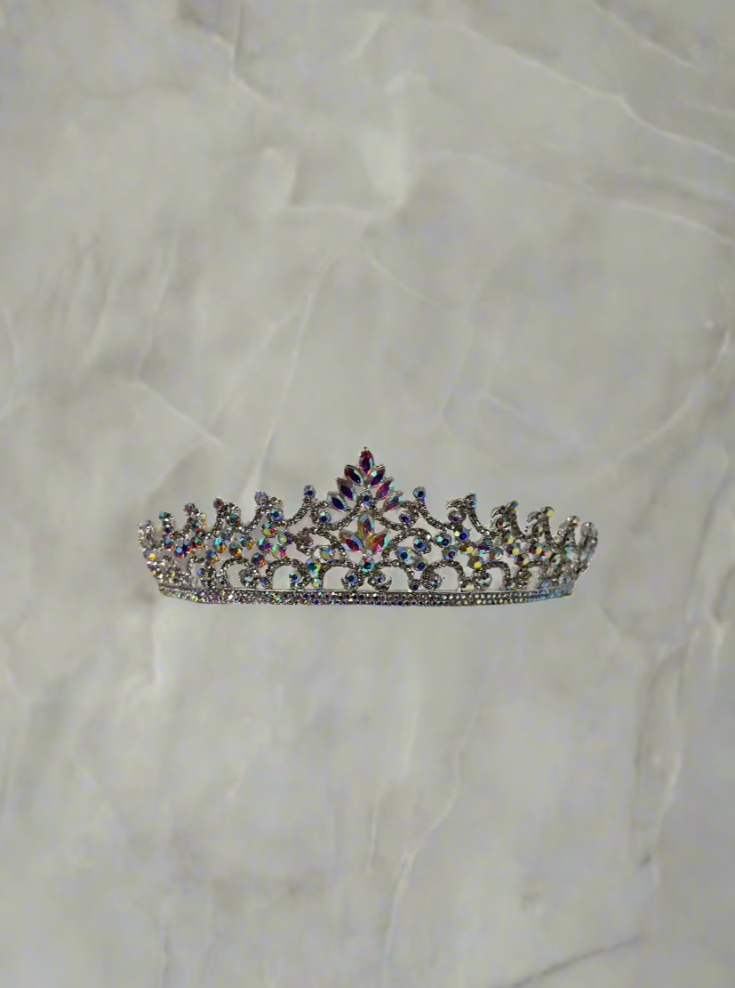Calla Collection Tiara TR-40986 Delicate Design Sophisticated Crown