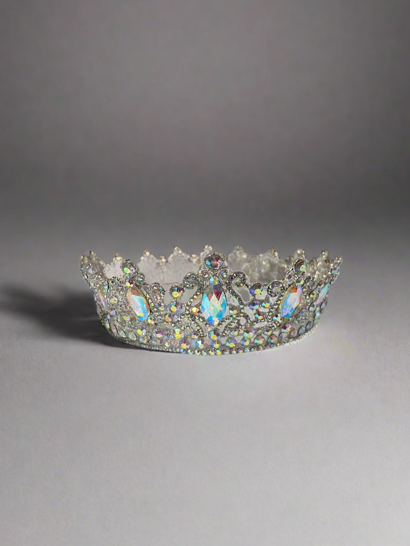 Calla Collection Tiara TR-41218 Elegant Special Occasion Round Crown