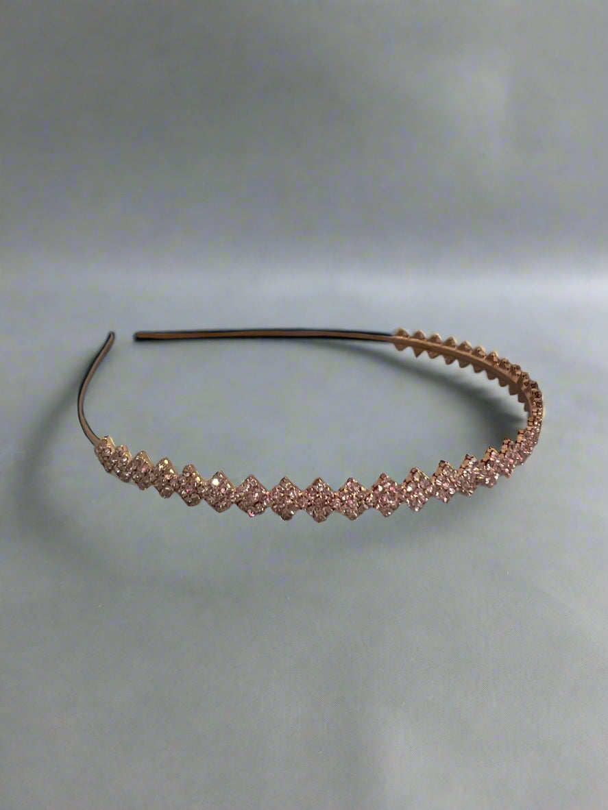 CallaCollection TR-4997 headband with floral design and soft fabric, shown on a neutral background.