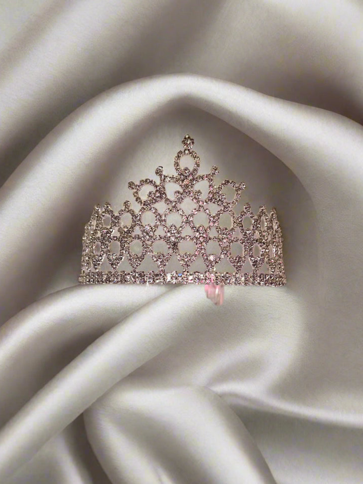 Calla Collection Tiara TR-895 Sparkling Royalty Rhinestone Crown