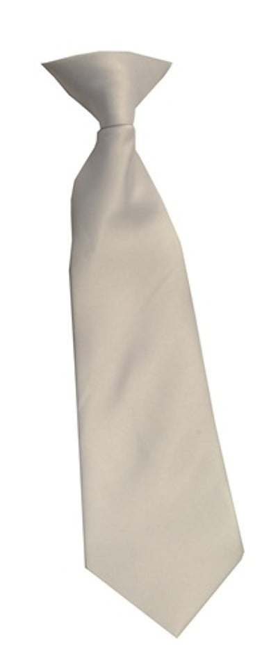 Calla Collection Boys Clip-On Necktie Easy-Fasten Formal Tie