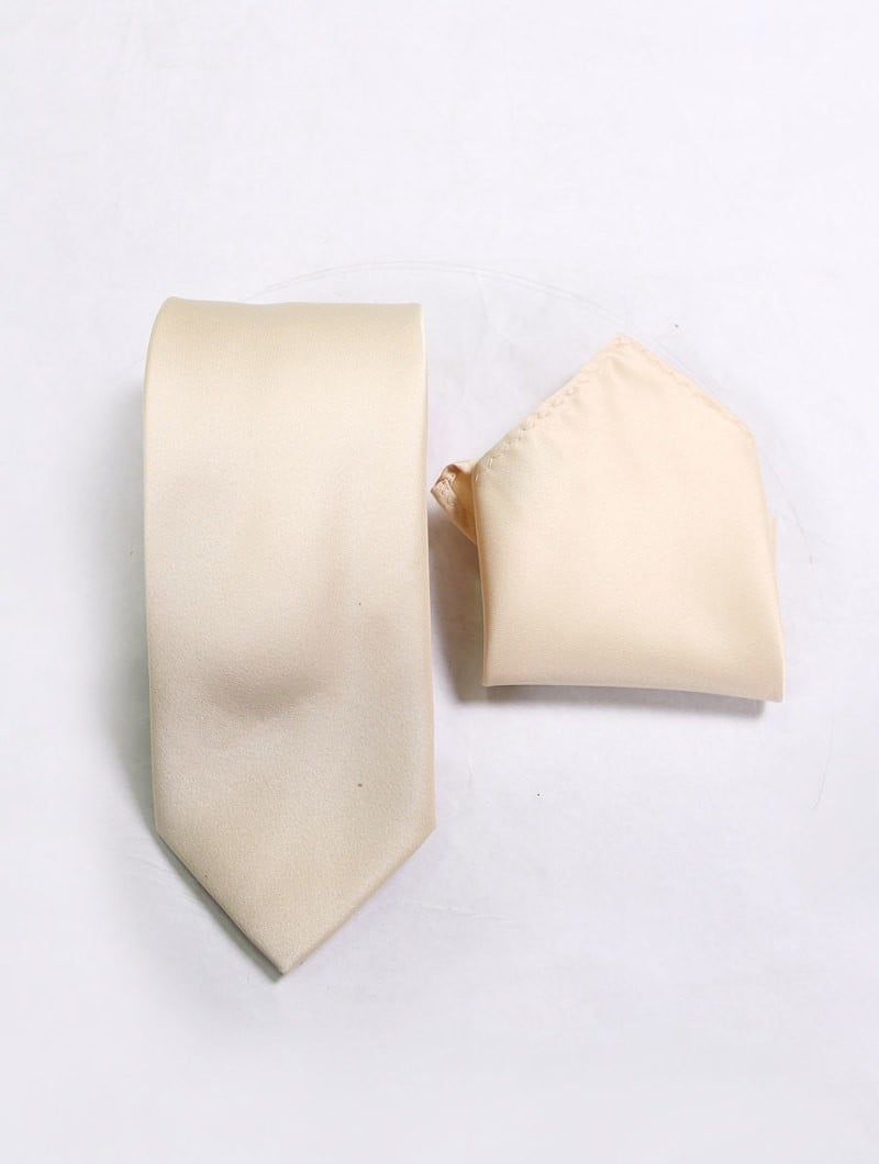Calla Collection NECKTIE - MAN showing off a sleek smooth layout flat against a tailored waistcoat vest