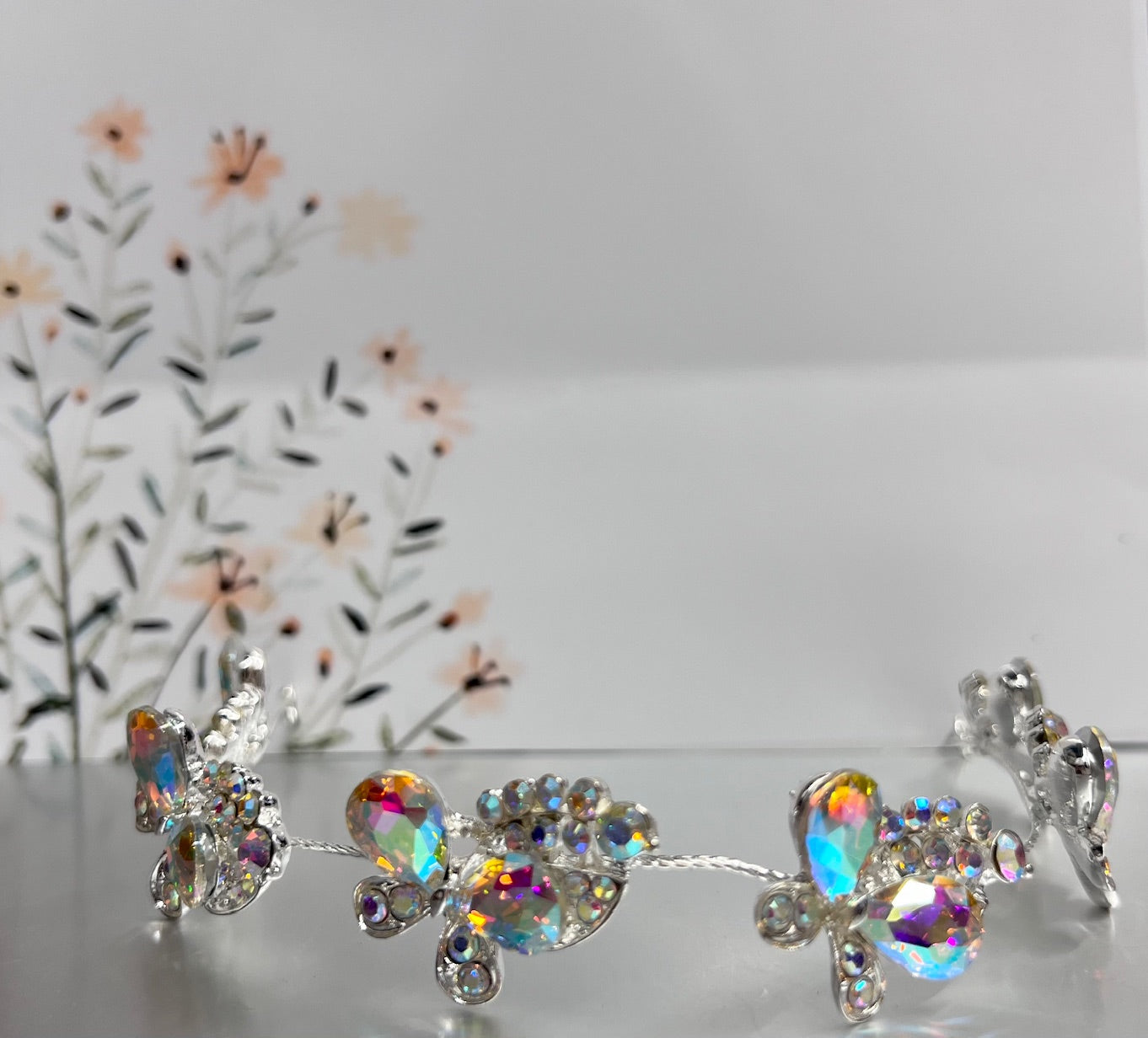 Silver jewelry piece from Calla Collection TR-636, featuring intricate design details suitable for elegant accessories.