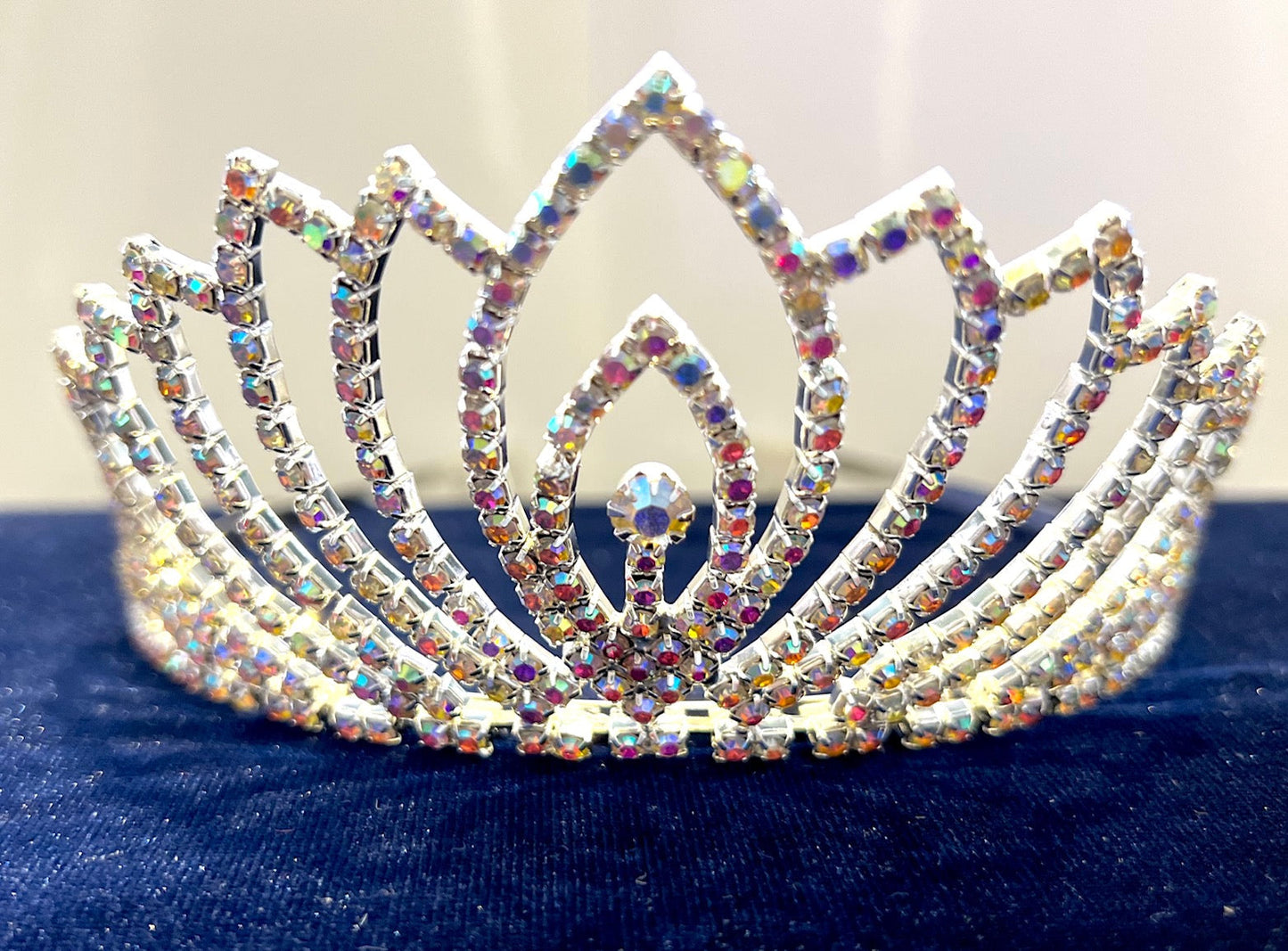 Calla Collection Tiara TR-905 Luxurious Quality Rhinestone Crown