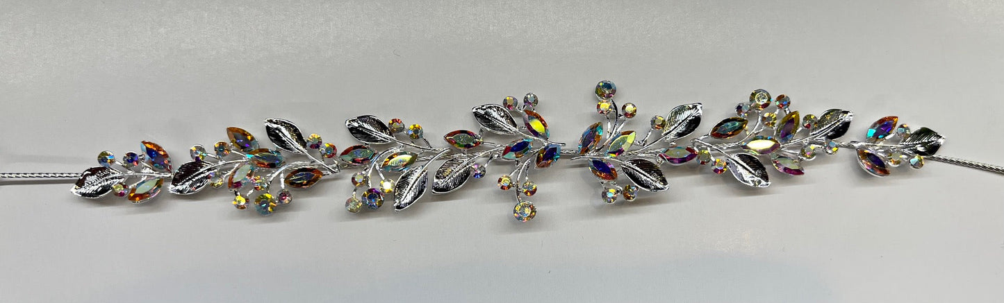 Silver jewelry item TR-616 from Calla Collection, featuring intricate design and polished silver finish.