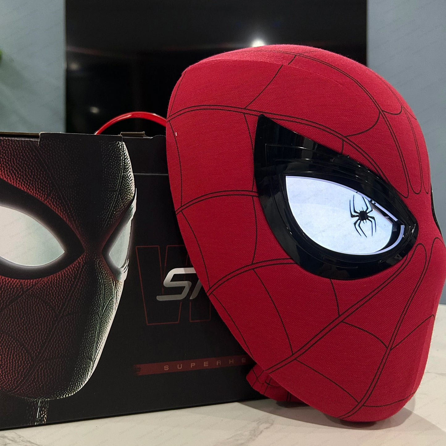 Spiderman blinking eye mask Ring version