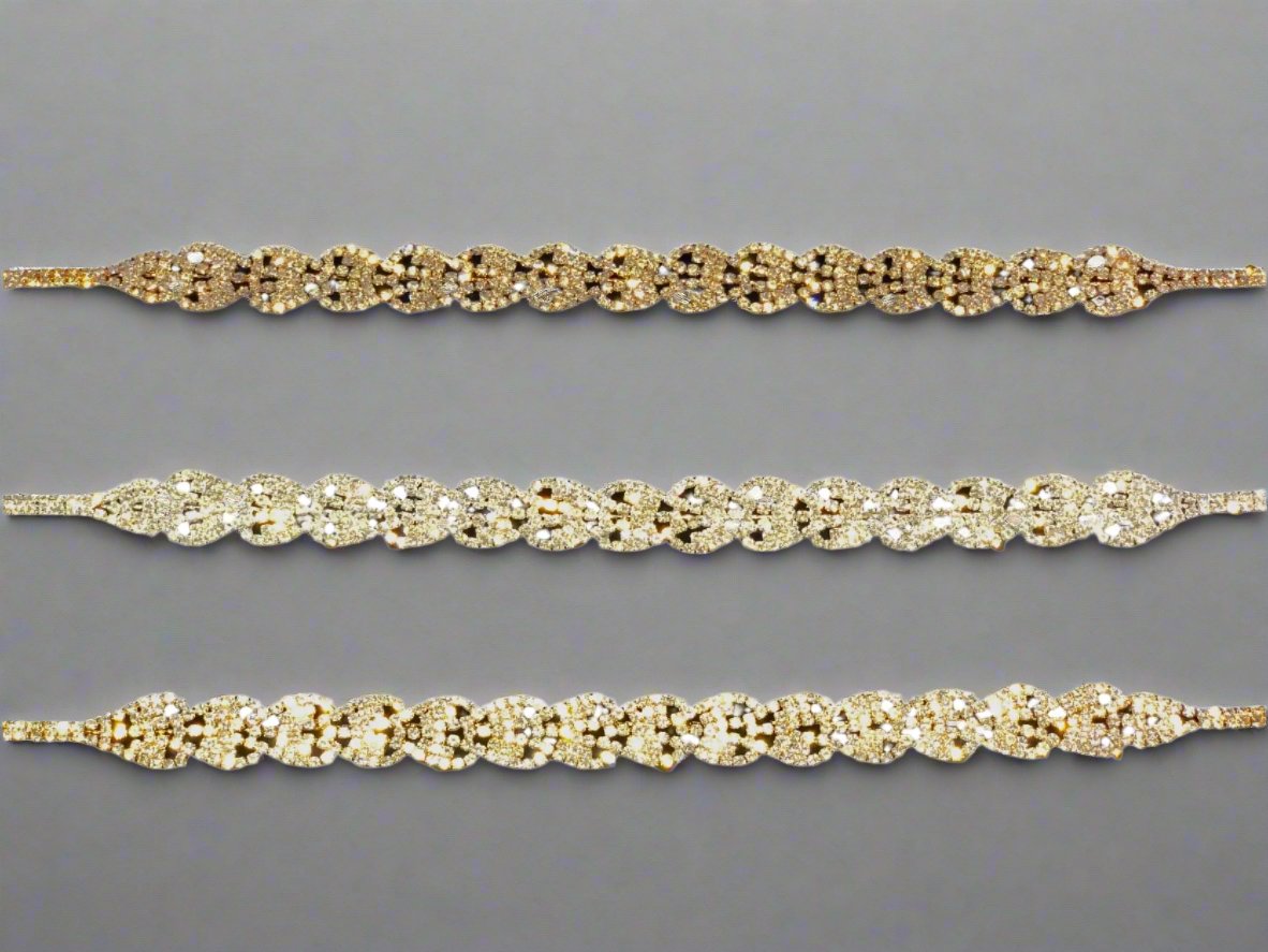 Calla Collection TR-40682 Luxurious Statement Rhinestone Hair Piece