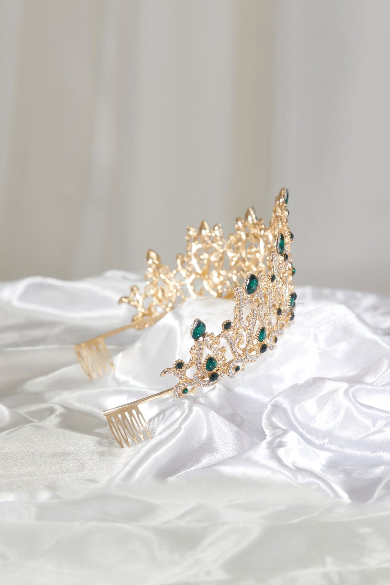 Calla Collection Tiara TR-934 Beautifully Crafted Glamour Crown