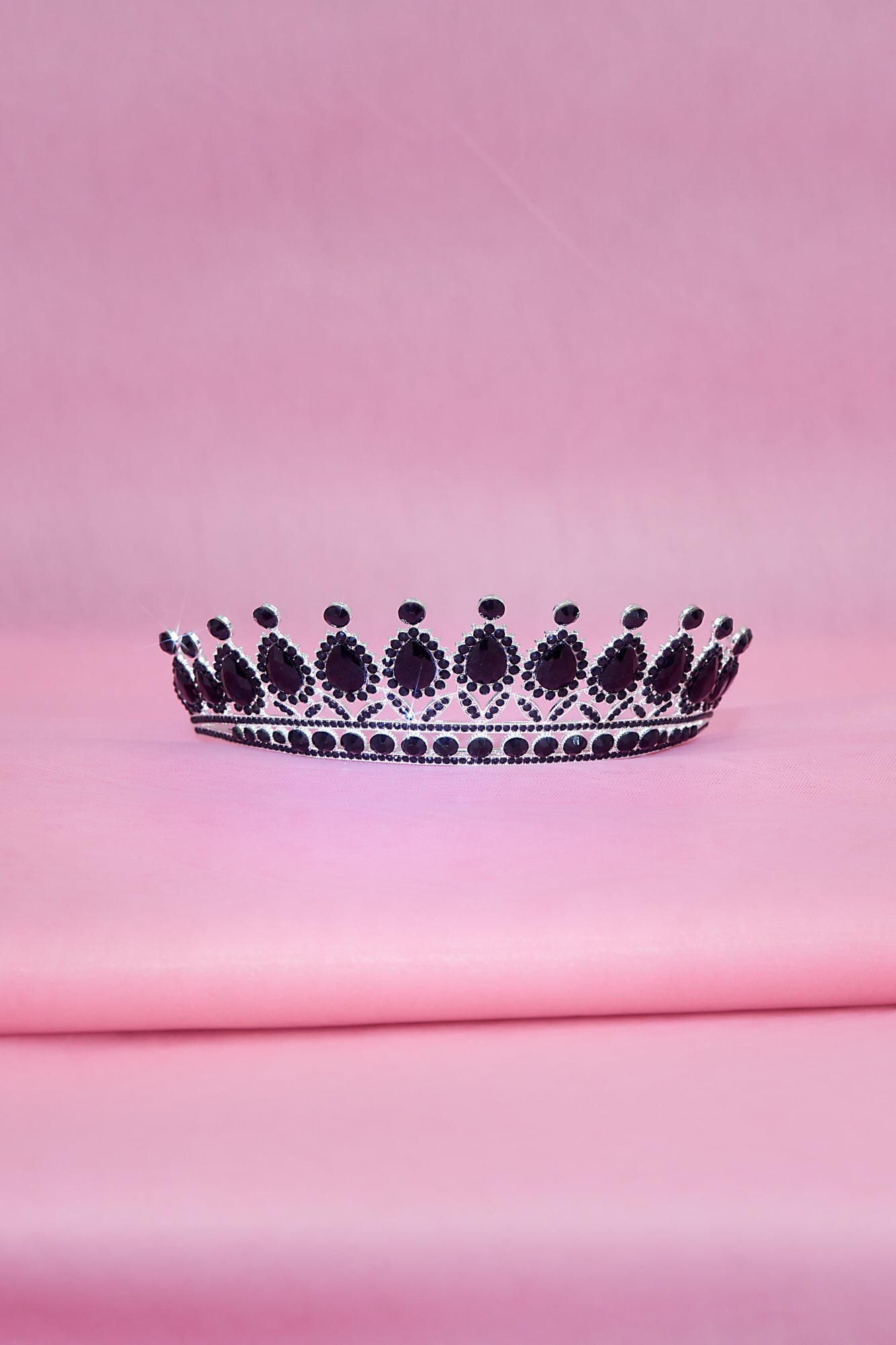Calla Collection Tiara TR-879 Gorgeous Big Stones Statement Crown