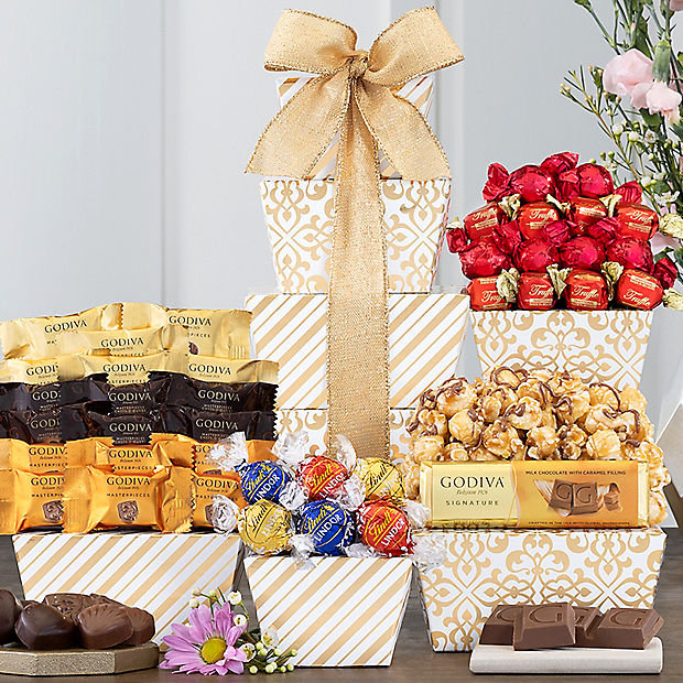 Mom's The Best: Chocolate Gift Tower