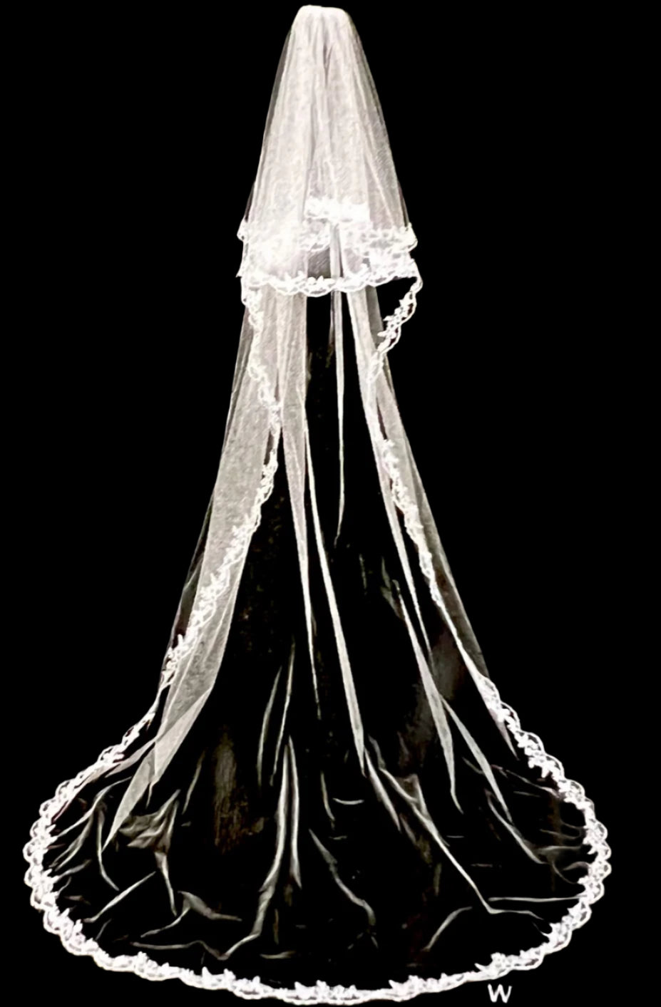 Calla Collection Bridal Veil WV-331-110 Ethereal 110-Inch Long Wedding Veil