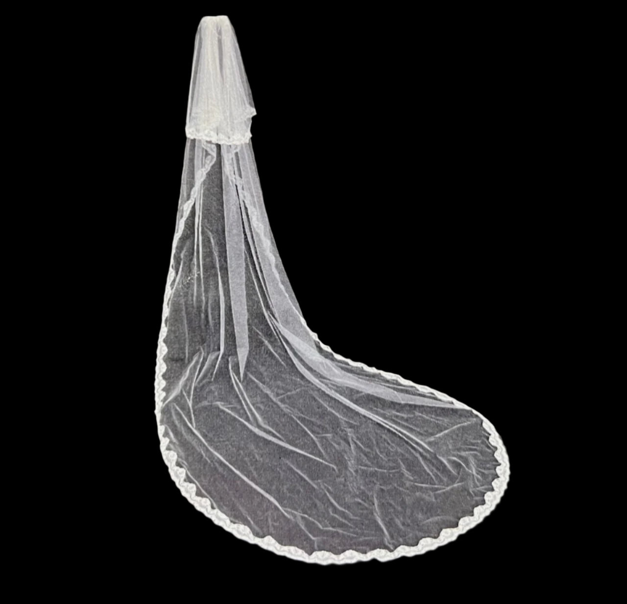 Calla Collection Bridal Veil WV-344-110 Luxurious 110-Inch Long Wedding Veil