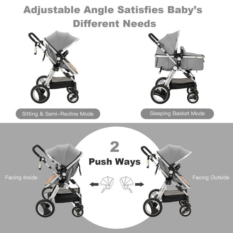 Folding Aluminum Baby Stroller Baby Jogger