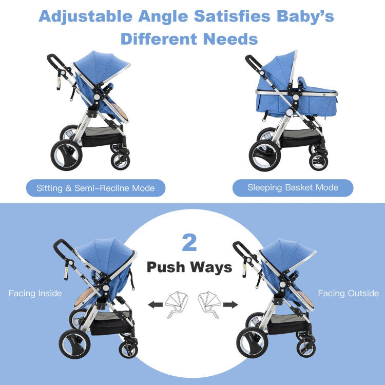 Folding Aluminum Baby Stroller Baby Jogger