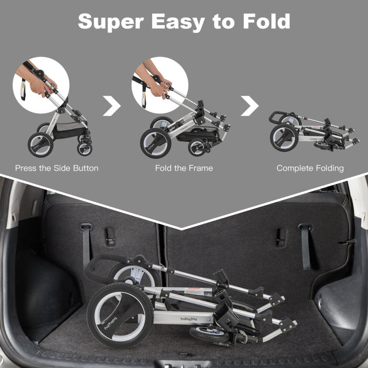 Folding Aluminum Baby Stroller Baby Jogger