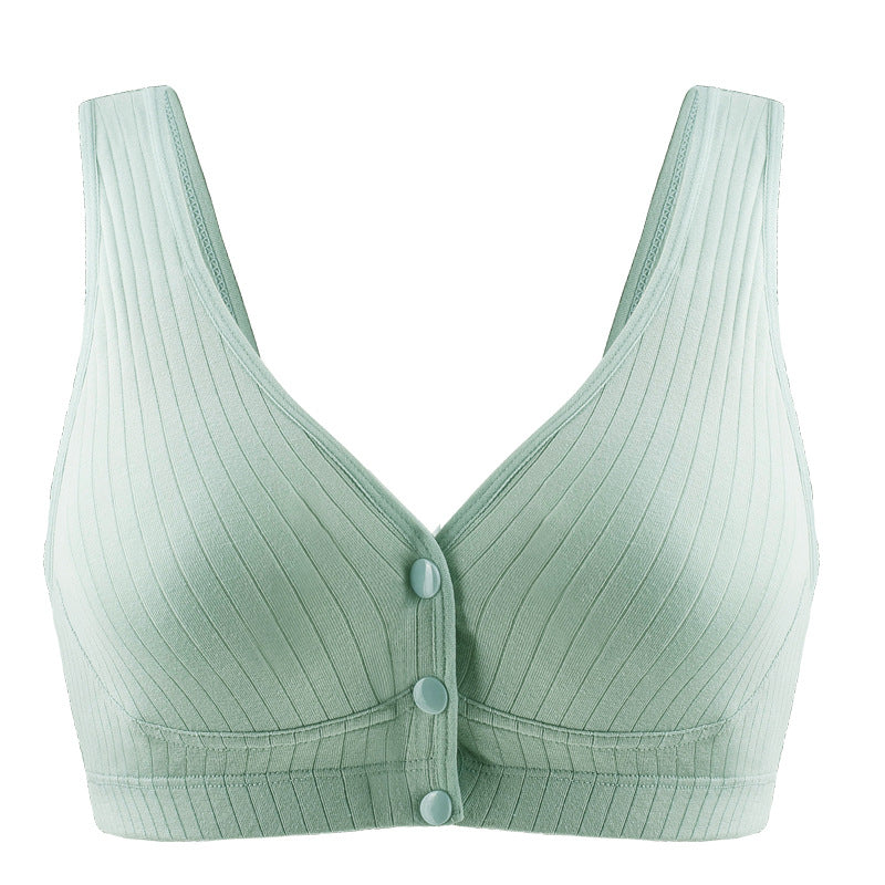 Cotton Wire Maternity Bra Tops Breastfeeding Bra