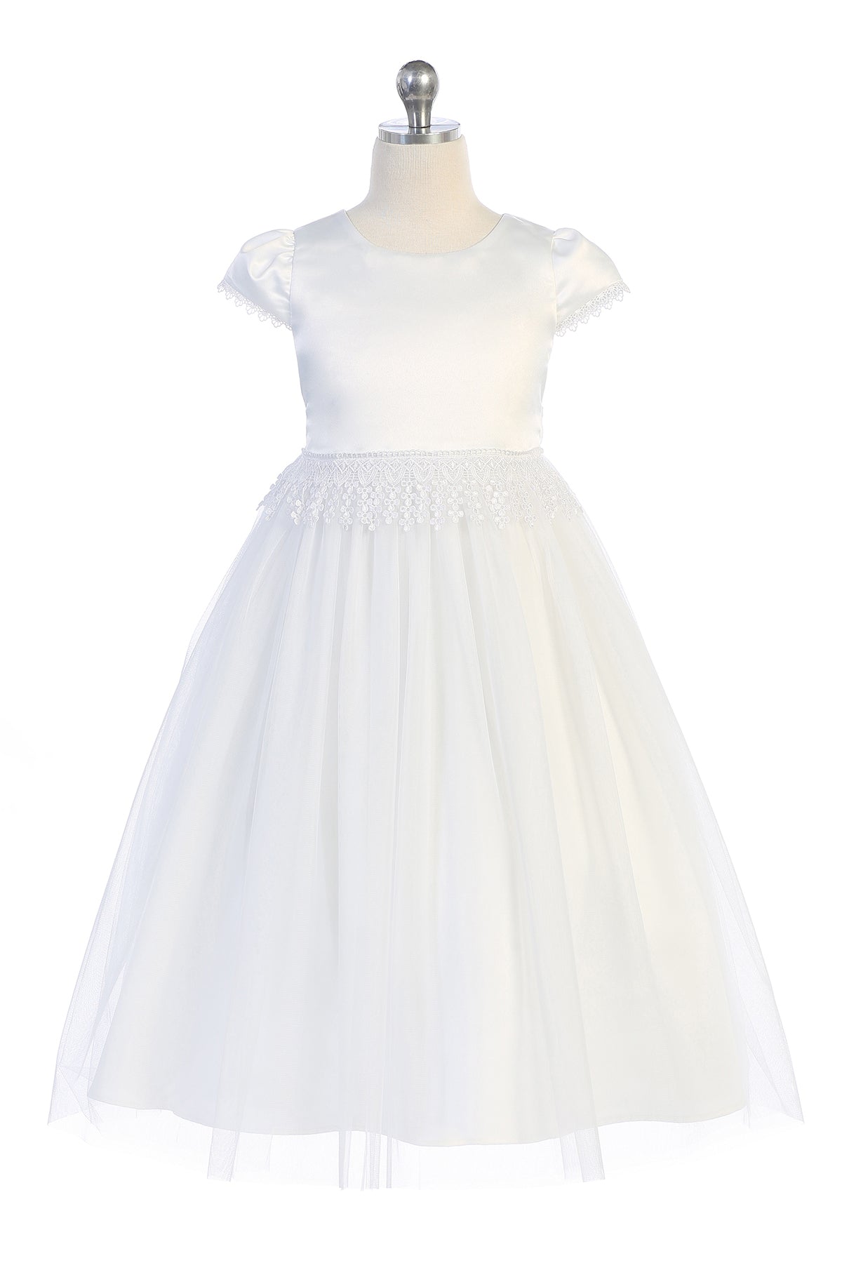 460 Chandelier Trim Communion Dress