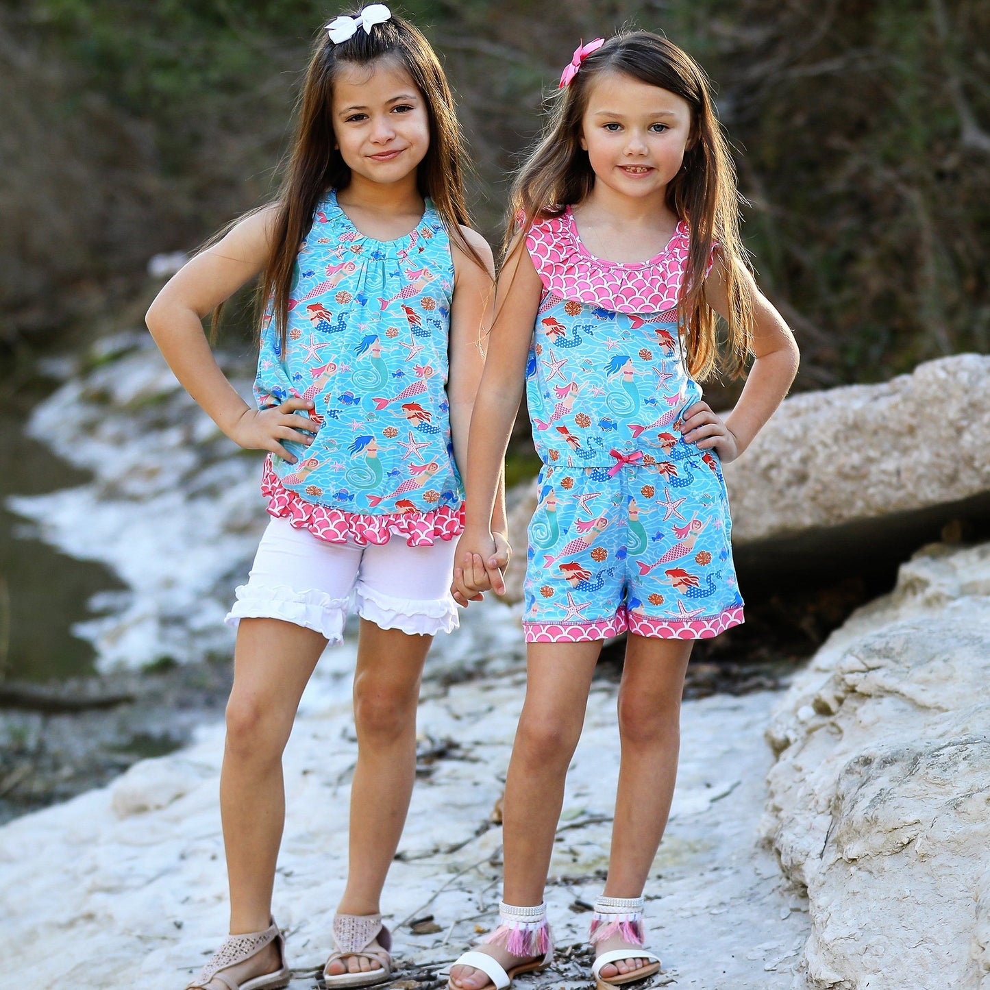 Mermaid Swing Top Spring Summer 3m to 6Y - Mommies Best Mall