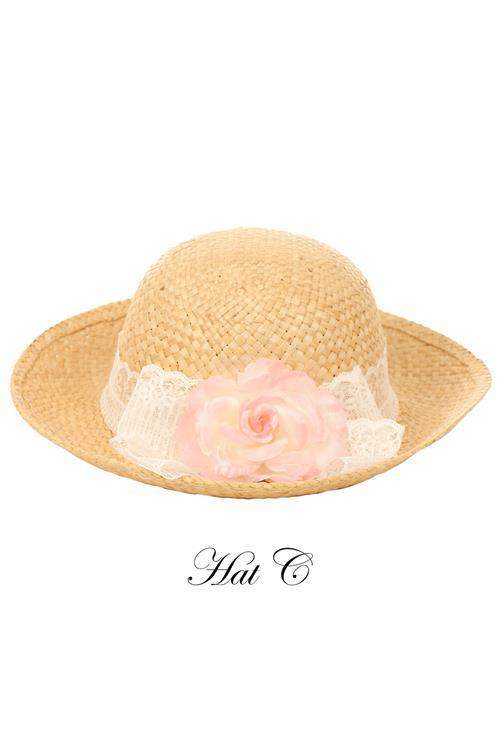 Summer Straw Hats 4 styles-Kid's Dream-