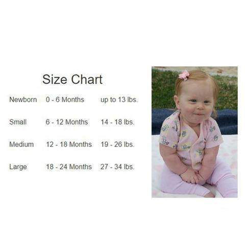 Bambini 9 Pc Girl Layette Bibs, Beanies, Onesies Baby Clothes Set (NB,S,M,L)-Bambini-Baby Clothes,Baby Clothing Set,Beanies,Bibs,Layette Sets,Onesies