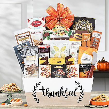 Thankful: Fall Gourmet Gift Basket