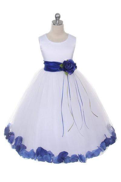 Satin Flower Petal Dress (8 Colors)-Kid's Dream-1_2,3_4,5_6,7_8,big_girl,color_Aqua,Color_Black,color_Blue,color_Champagne,color_Dusty Rose,Color_Fuchsia,color_Ivory,Color_Pink,Color_Red,color_White,color_Yellow,fabric_Satin,length_Tea Length,little_girl,meta-related-collection-shop-the-outfit-girls,size_10,size_12,size_14