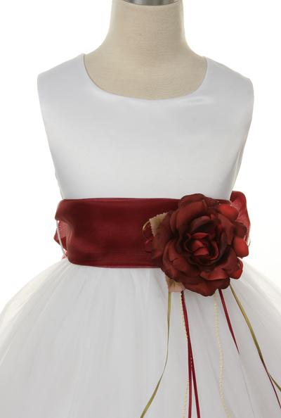 Accessories - Organza Sash- Small (Up To Size 6)