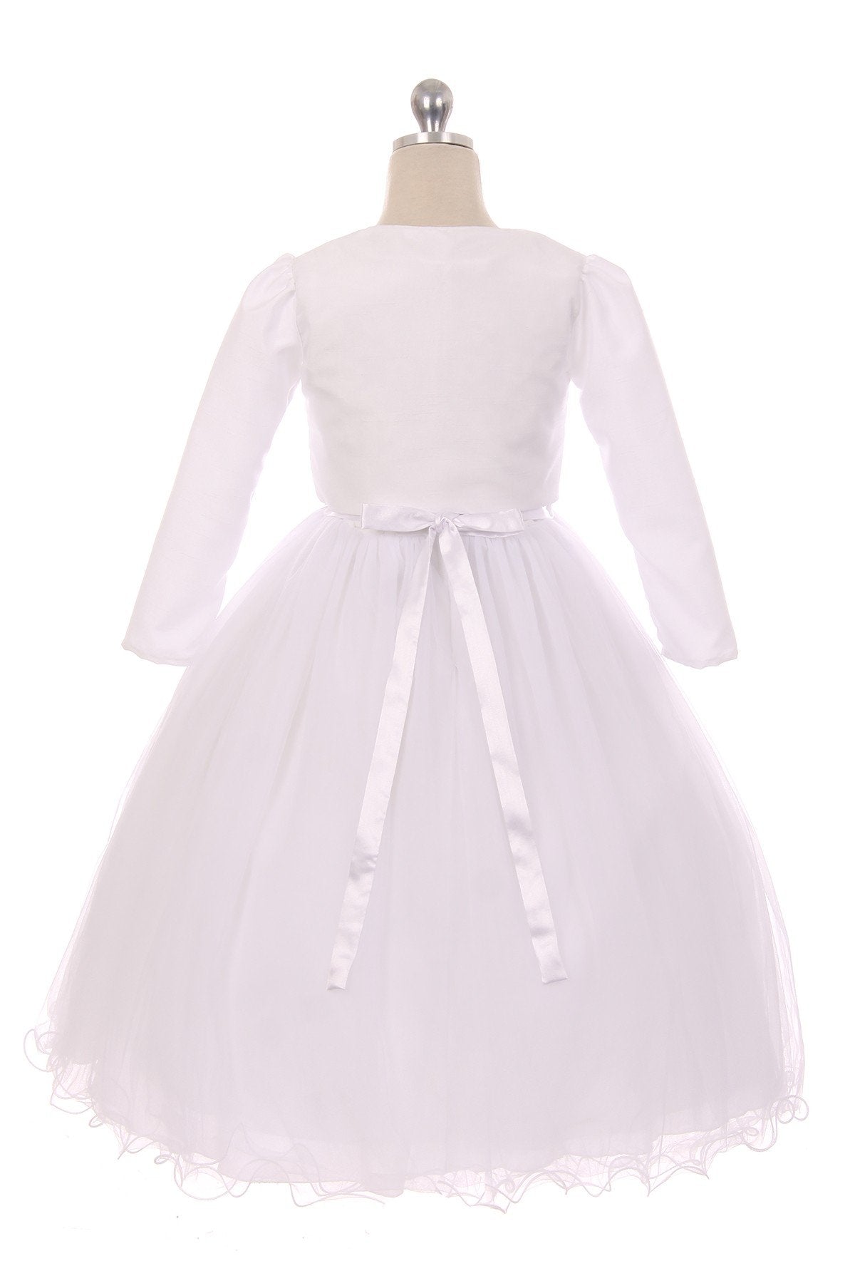 Bolero - Long Satin Bolero