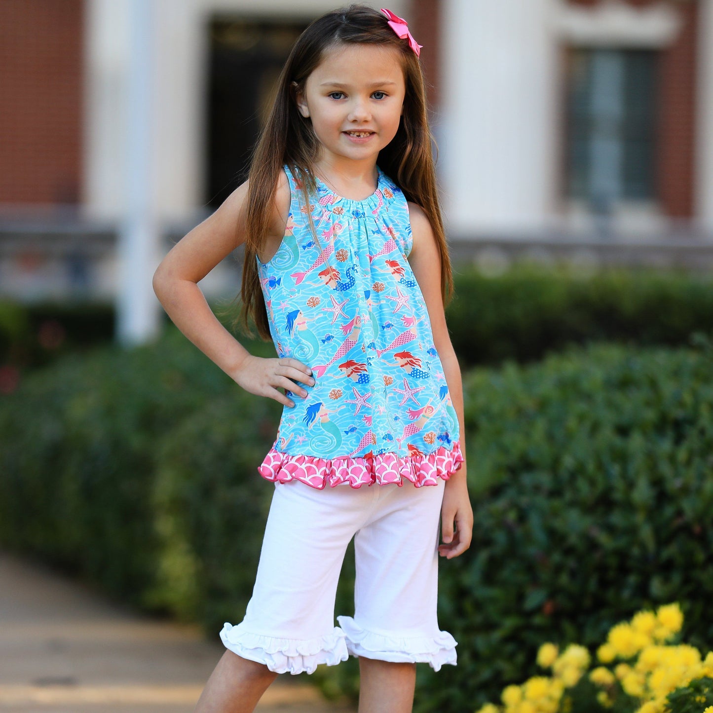 Mermaid Swing Top Spring Summer 3m to 6Y - Mommies Best Mall