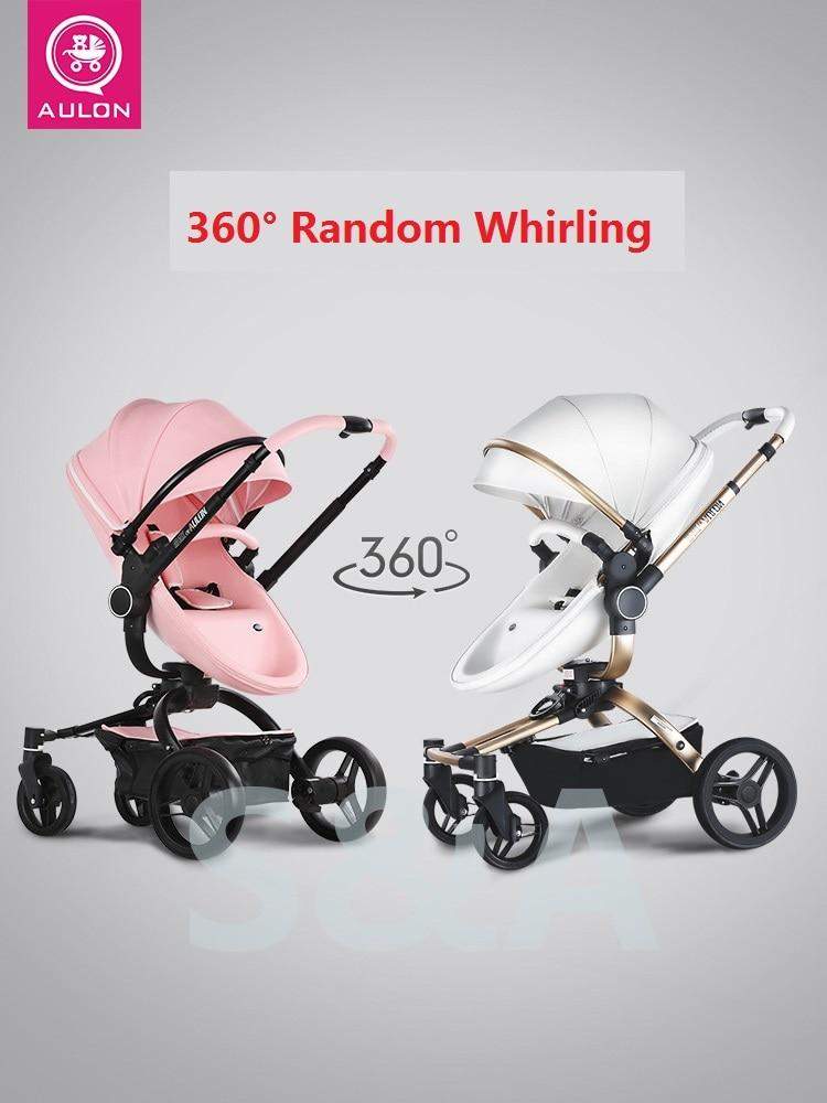 Upgraded Aulon Baby Stroller 3 in 1 (Free Shipping)-Mommies Best Mall1-3 in 1 Baby stroller,Baby Stroller