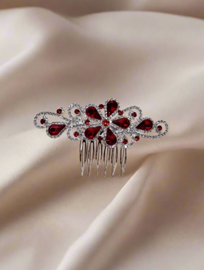 Calla Collection Hair Comb TR-40741 Sparkle and Shine Rhinestone Hair Comb