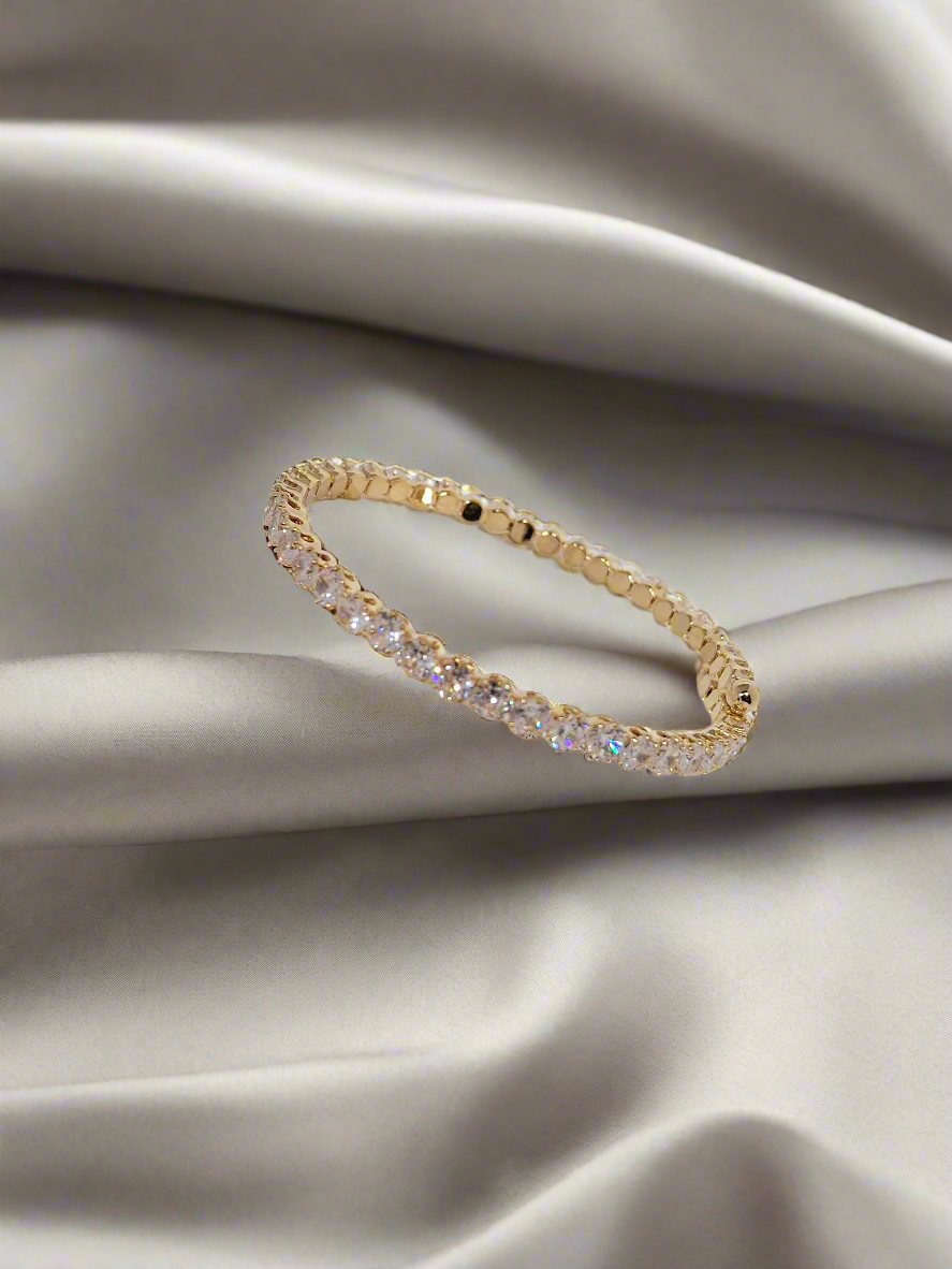 Calla Collection Bracelet TR-30459 Stunning Glamour Rhinestone Design Bracelet