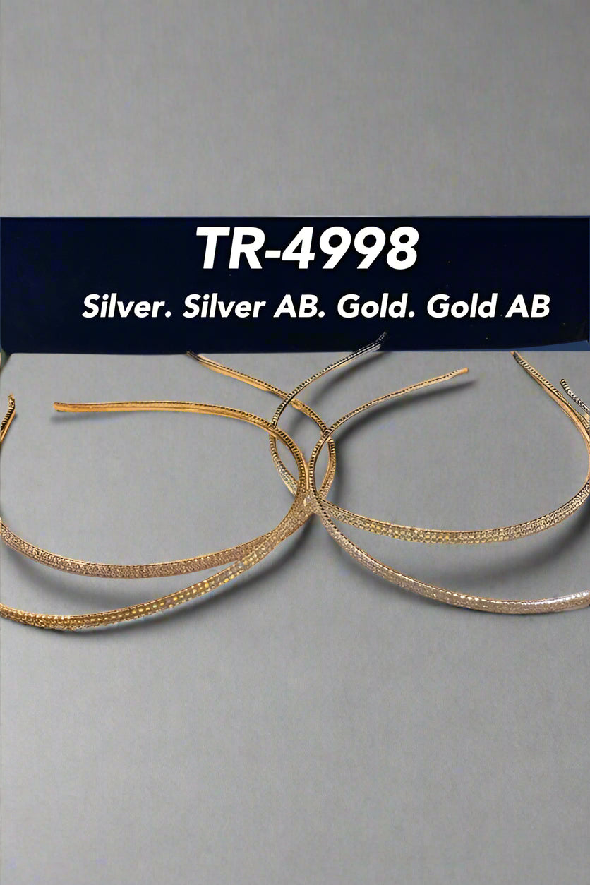 Calla Collection TR-4998 Classic Shimmering Rhinestone Headband