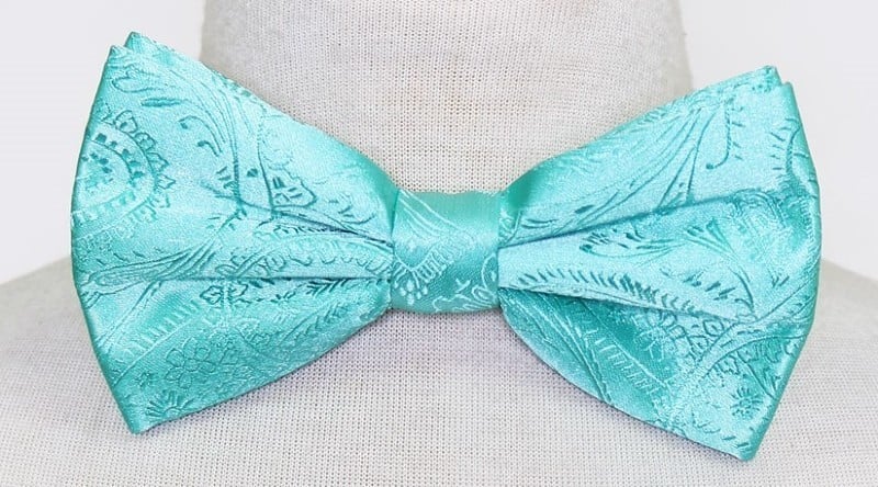 Calla Collection Men's Paisley Bowtie 278-BOWTIE Sophisticated Formal Bowtie