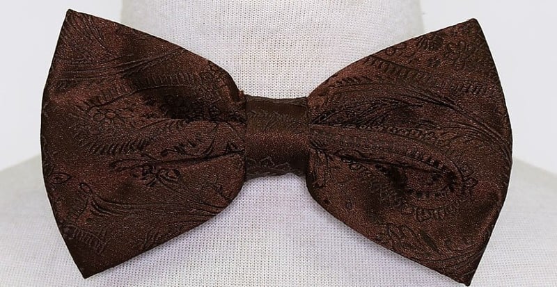 Calla Collection Men's Paisley Bowtie 278-BOWTIE Sophisticated Formal Bowtie