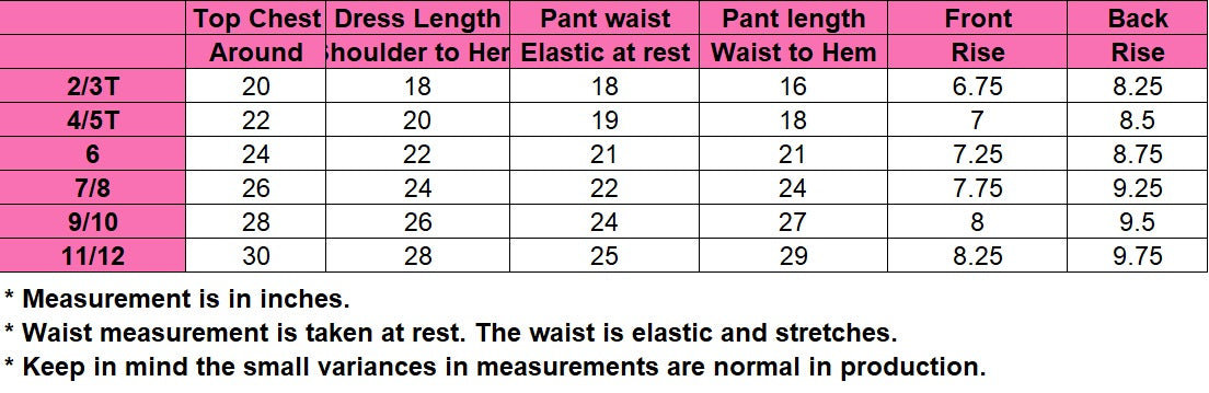 AnnLoren Big Little Toddler Girls' Pink Flamingo Palm Tree Dress & Capri Children's Cruise Wear Outfit