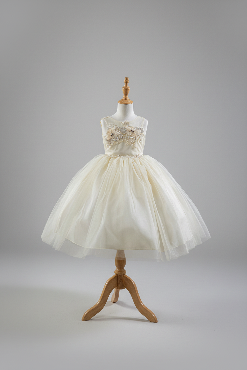 Secure hidden back closure configuration providing a clean, seamless, and polished fit on the Calla Collection D-833 dress.